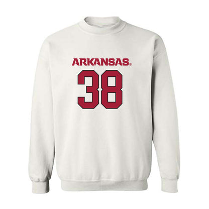 Arkansas - NCAA Football : Bradley Ume-Ezeoke - Replica Shersey Crewneck Sweatshirt-0