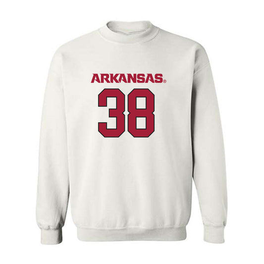Arkansas - NCAA Football : Bradley Ume-Ezeoke - Replica Shersey Crewneck Sweatshirt-0