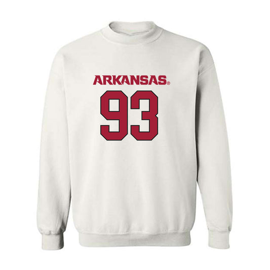 Arkansas - NCAA Football : Keiundre Johnson - Replica Shersey Crewneck Sweatshirt-0