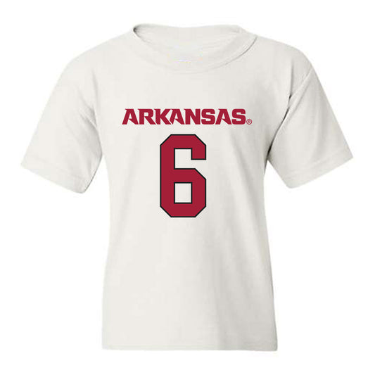 Arkansas - NCAA Football : Khmori House - Replica Shersey Youth T-Shirt-0