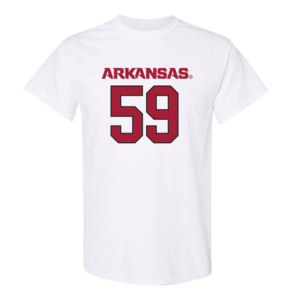 Arkansas - NCAA Football : Max Schmidly - Replica Shersey T-Shirt-0