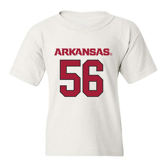 Arkansas - NCAA Football : Ben Mubenga - Replica Shersey Youth T-Shirt-0