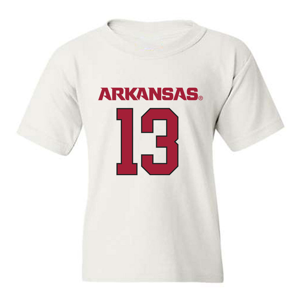 Arkansas - NCAA Football : Jelani Watkins - Replica Shersey Youth T-Shirt-0