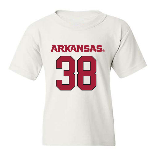 Arkansas - NCAA Football : Bradley Ume-Ezeoke - Replica Shersey Youth T-Shirt-0