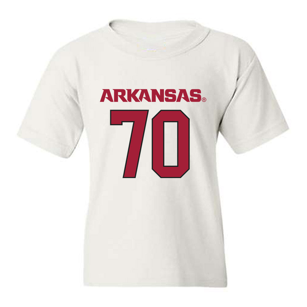 Arkansas - NCAA Football : Dan Grein - Replica Shersey Youth T-Shirt-0