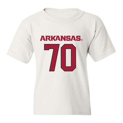 Arkansas - NCAA Football : Dan Grein - Replica Shersey Youth T-Shirt-0