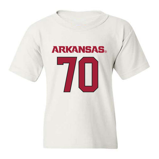 Arkansas - NCAA Football : Dan Grein - Replica Shersey Youth T-Shirt-0