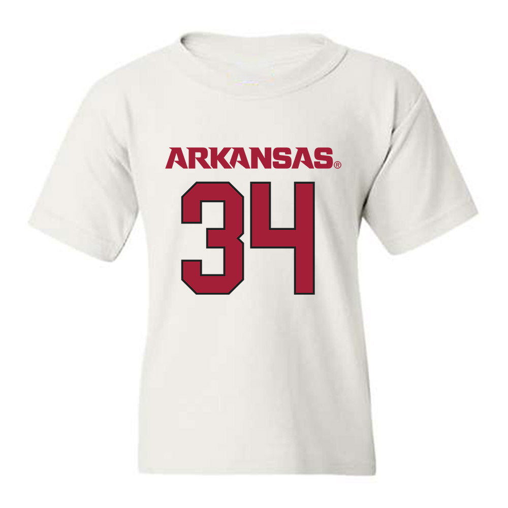 Arkansas - NCAA Football : Jathan Hatch - Replica Shersey Youth T-Shirt-0