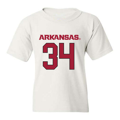 Arkansas - NCAA Football : Jathan Hatch - Replica Shersey Youth T-Shirt-0