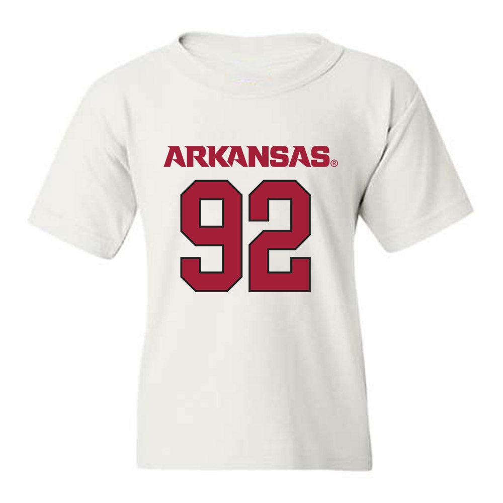 Arkansas - NCAA Football : David Oke - Replica Shersey Youth T-Shirt-0