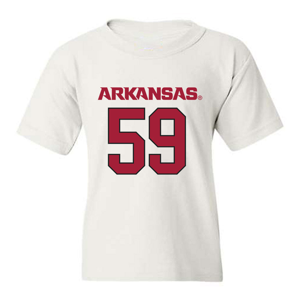 Arkansas - NCAA Football : Max Schmidly - Replica Shersey Youth T-Shirt-0