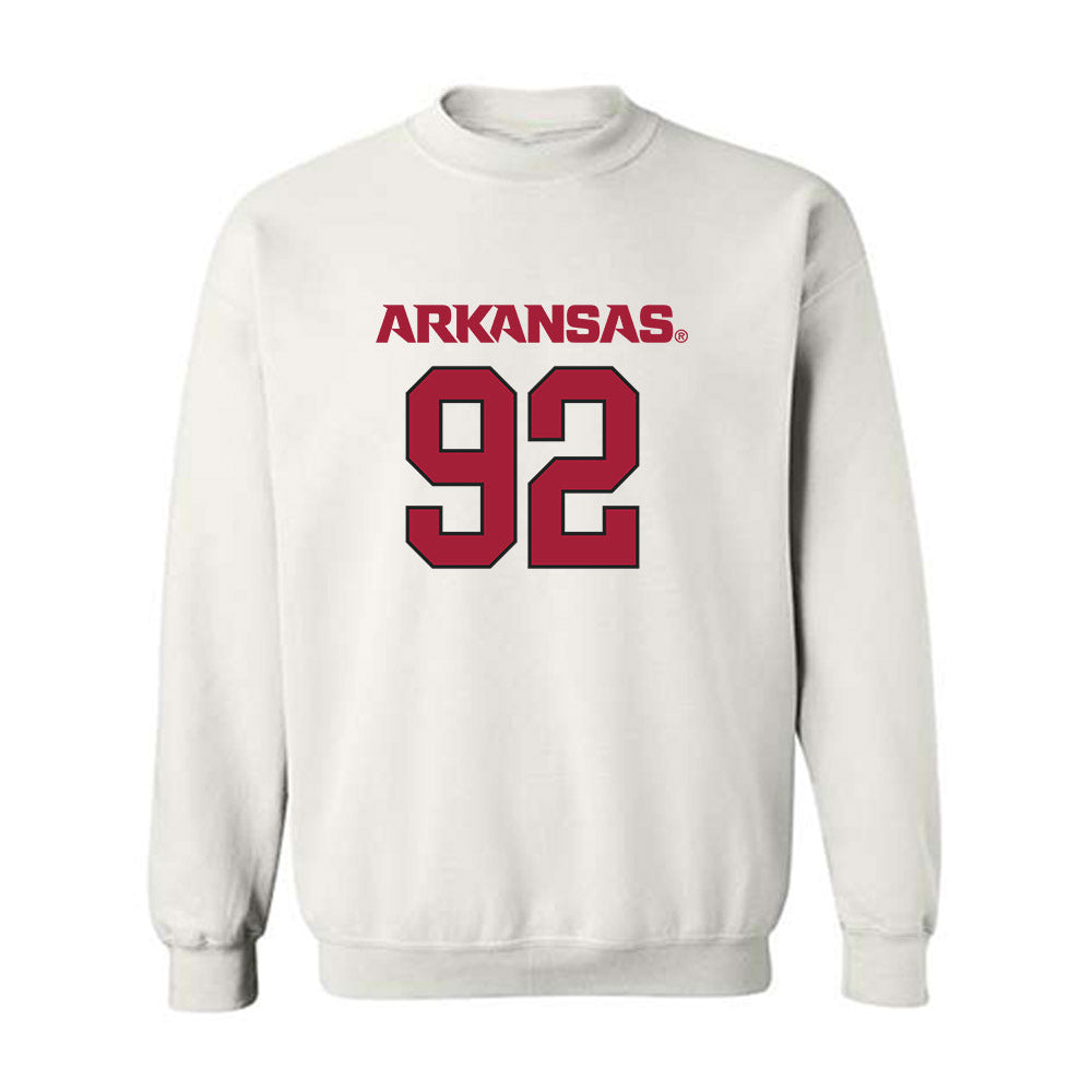 Arkansas - NCAA Football : David Oke - Replica Shersey Crewneck Sweatshirt-0