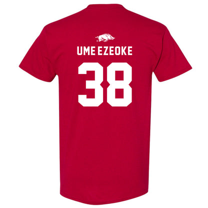 Arkansas - NCAA Football : Bradley Ume-Ezeoke - Replica Shersey T-Shirt-1
