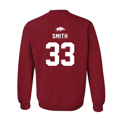 Arkansas - NCAA Football : Jakore Smith - Replica Shersey Crewneck Sweatshirt-1