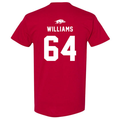 Arkansas - NCAA Football : Bryant Williams - Replica Shersey T-Shirt-1