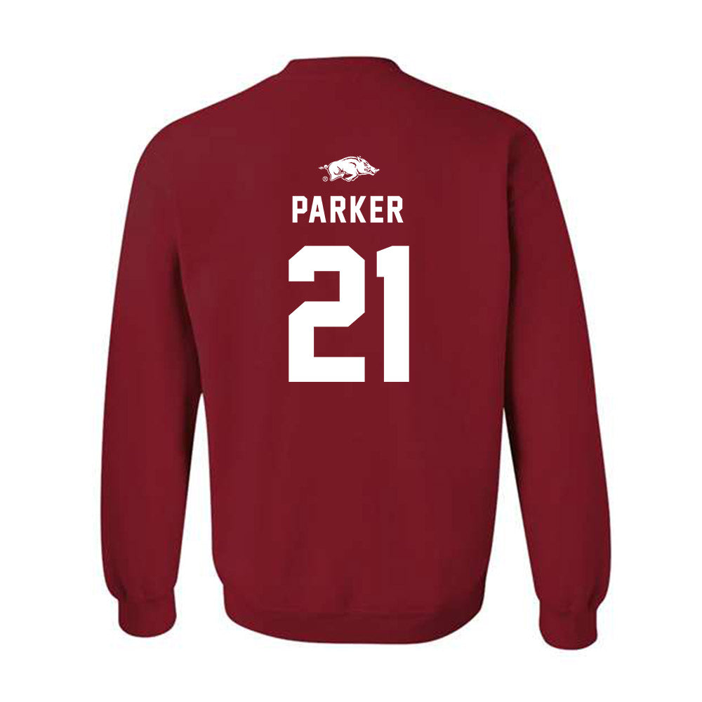 Arkansas - NCAA Football : Jasper Parker - Replica Shersey Crewneck Sweatshirt-1