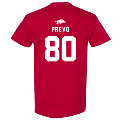Arkansas - NCAA Football : Dequane Prevo - Replica Shersey T-Shirt-1