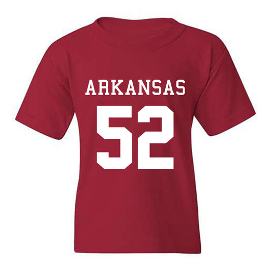 Arkansas - NCAA Football : Caden Kitler - Replica Shersey Youth T-Shirt-0