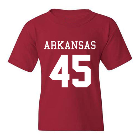 Arkansas - NCAA Football : Max Schmidly - Replica Shersey Youth T-Shirt