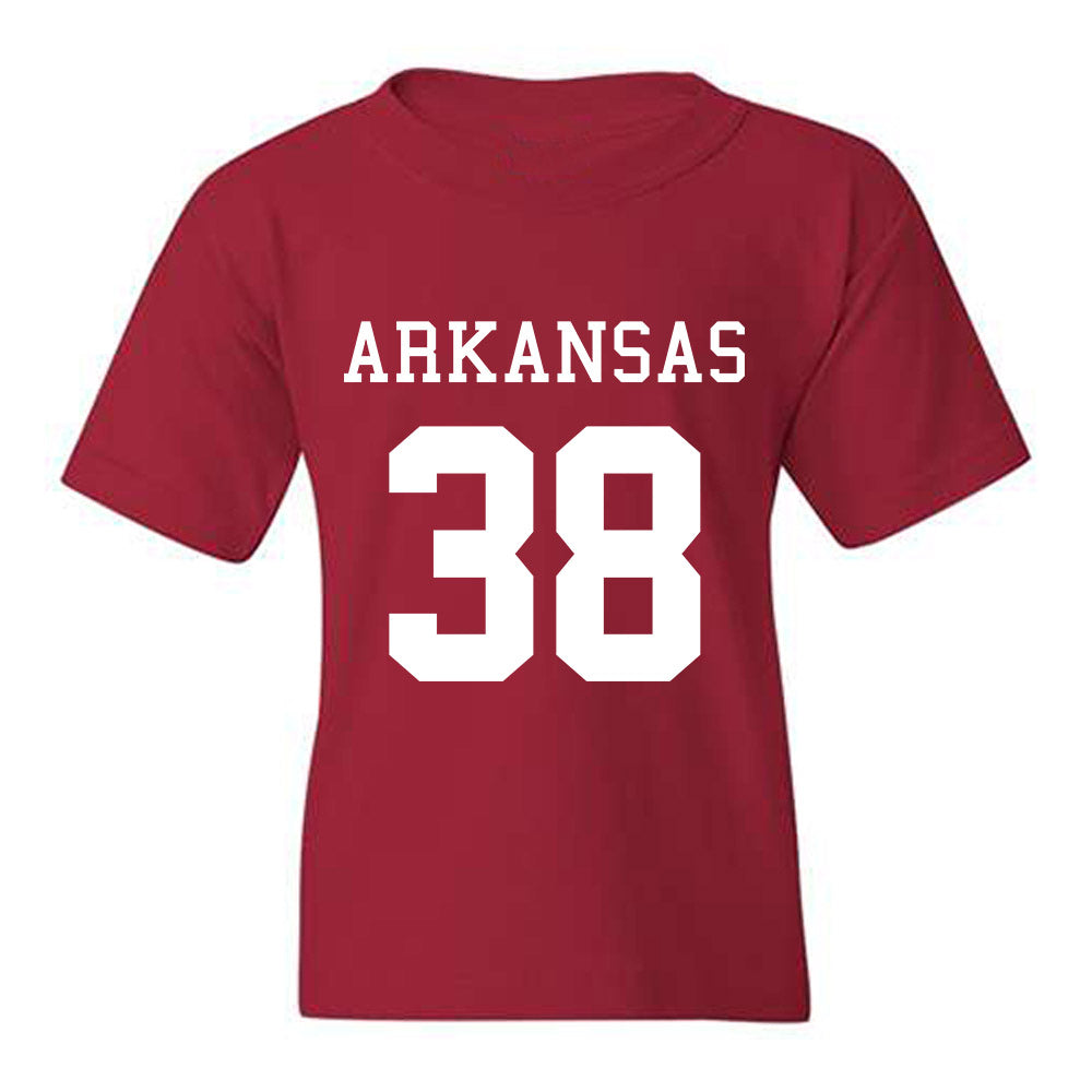 Arkansas - NCAA Football : Bradley Ume-Ezeoke - Replica Shersey Youth T-Shirt-0