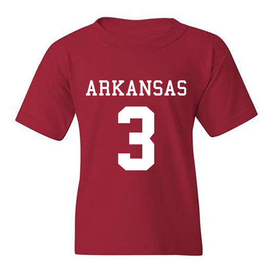 Arkansas - NCAA Football : Braydon Lee - Replica Shersey Youth T-Shirt-0