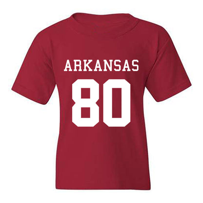 Arkansas - NCAA Football : Dequane Prevo - Replica Shersey Youth T-Shirt-0