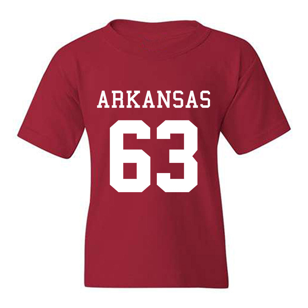 Arkansas - NCAA Football : Hugh Smith - Replica Shersey Youth T-Shirt-0