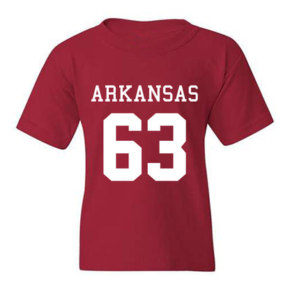 Arkansas - NCAA Football : Hugh Smith - Replica Shersey Youth T-Shirt-0