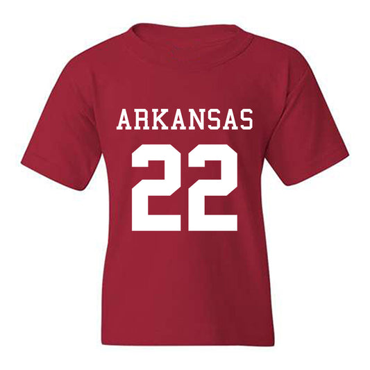 Arkansas - NCAA Football : Tay Lockett - Replica Shersey Youth T-Shirt-0