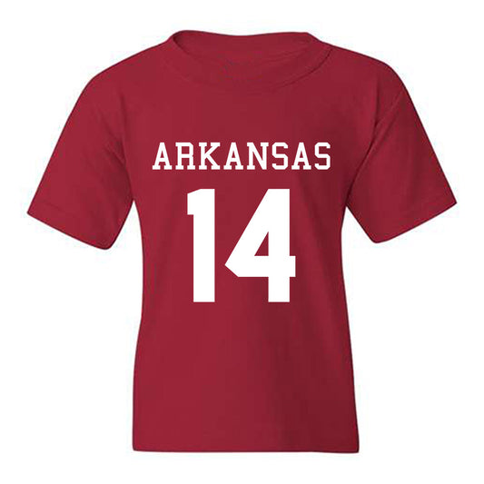 Arkansas - NCAA Football : Kyeaure Magloire - Replica Shersey Youth T-Shirt-0