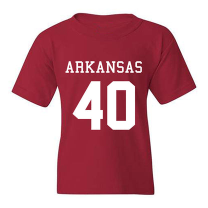Arkansas - NCAA Football : Colton Yarbrough - Replica Shersey Youth T-Shirt-0