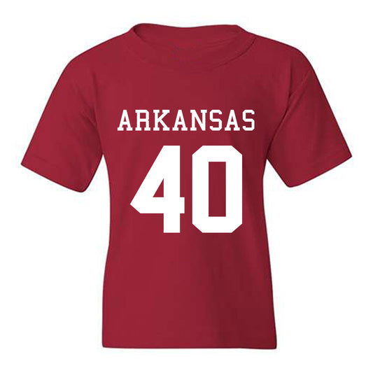 Arkansas - NCAA Football : Colton Yarbrough - Replica Shersey Youth T-Shirt-0