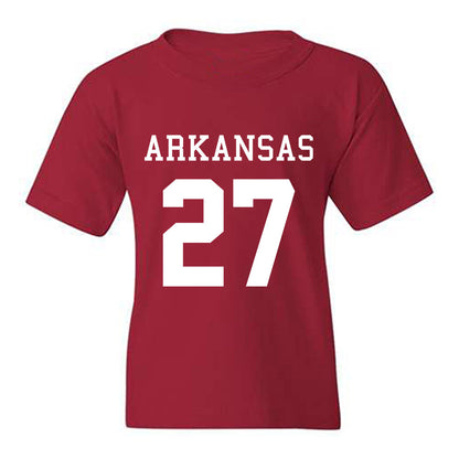 Arkansas - NCAA Football : Cameron Settles - Replica Shersey Youth T-Shirt-0
