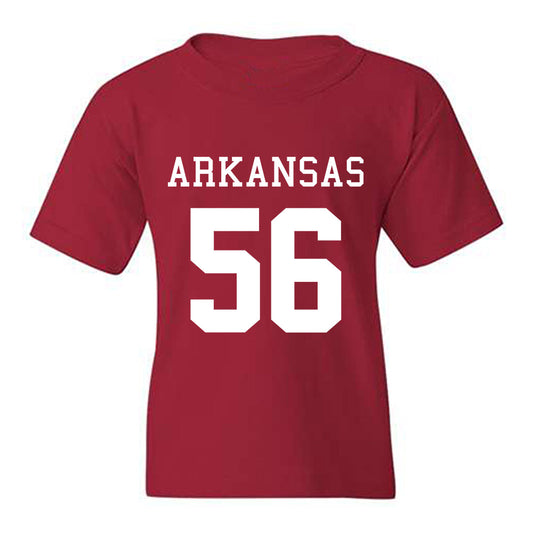 Arkansas - NCAA Football : Ben Mubenga - Replica Shersey Youth T-Shirt-0