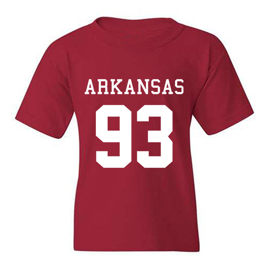 Arkansas - NCAA Football : Keiundre Johnson - Replica Shersey Youth T-Shirt-0