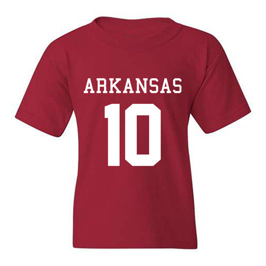 Arkansas - NCAA Football : Cade Trotter - Replica Shersey Youth T-Shirt-0