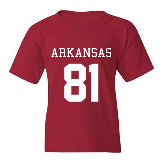 Arkansas - NCAA Football : Dai'Shaun Thomas - Replica Shersey Youth T-Shirt-0