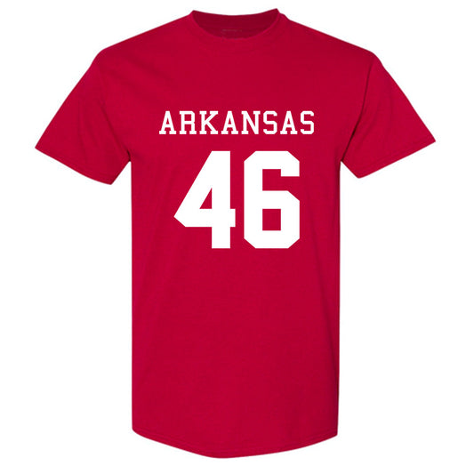 Arkansas - NCAA Football : Charlie von der Meden - Replica Shersey T-Shirt
