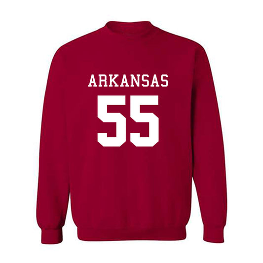 Arkansas - NCAA Football : Antonio Sandel-Bascomb - Replica Shersey Crewneck Sweatshirt-0