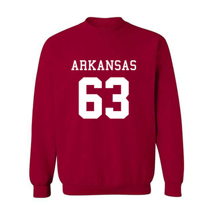 Arkansas - NCAA Football : Hugh Smith - Replica Shersey Crewneck Sweatshirt-0