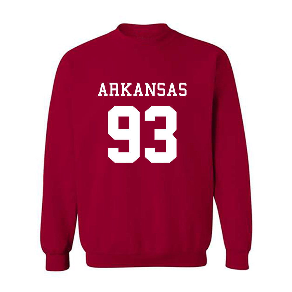 Arkansas - NCAA Football : Keiundre Johnson - Replica Shersey Crewneck Sweatshirt-0