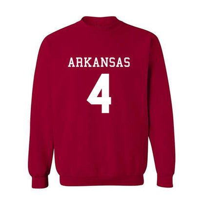 Arkansas - NCAA Football : Lakhi Roland - Replica Shersey Crewneck Sweatshirt-0