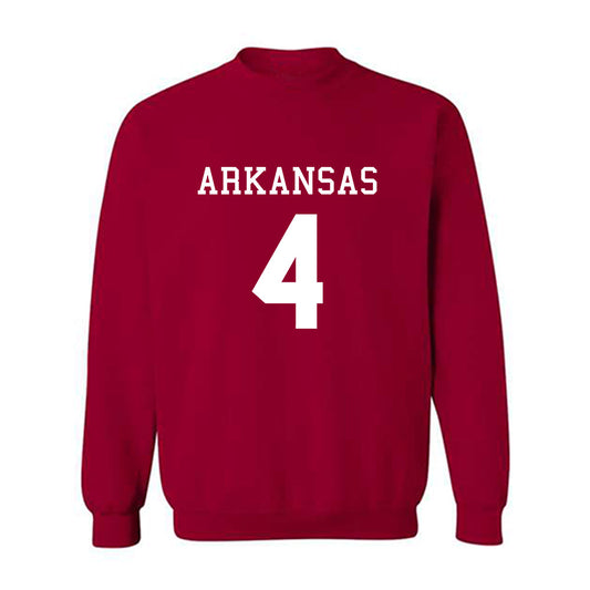 Arkansas - NCAA Football : Lakhi Roland - Replica Shersey Crewneck Sweatshirt-0