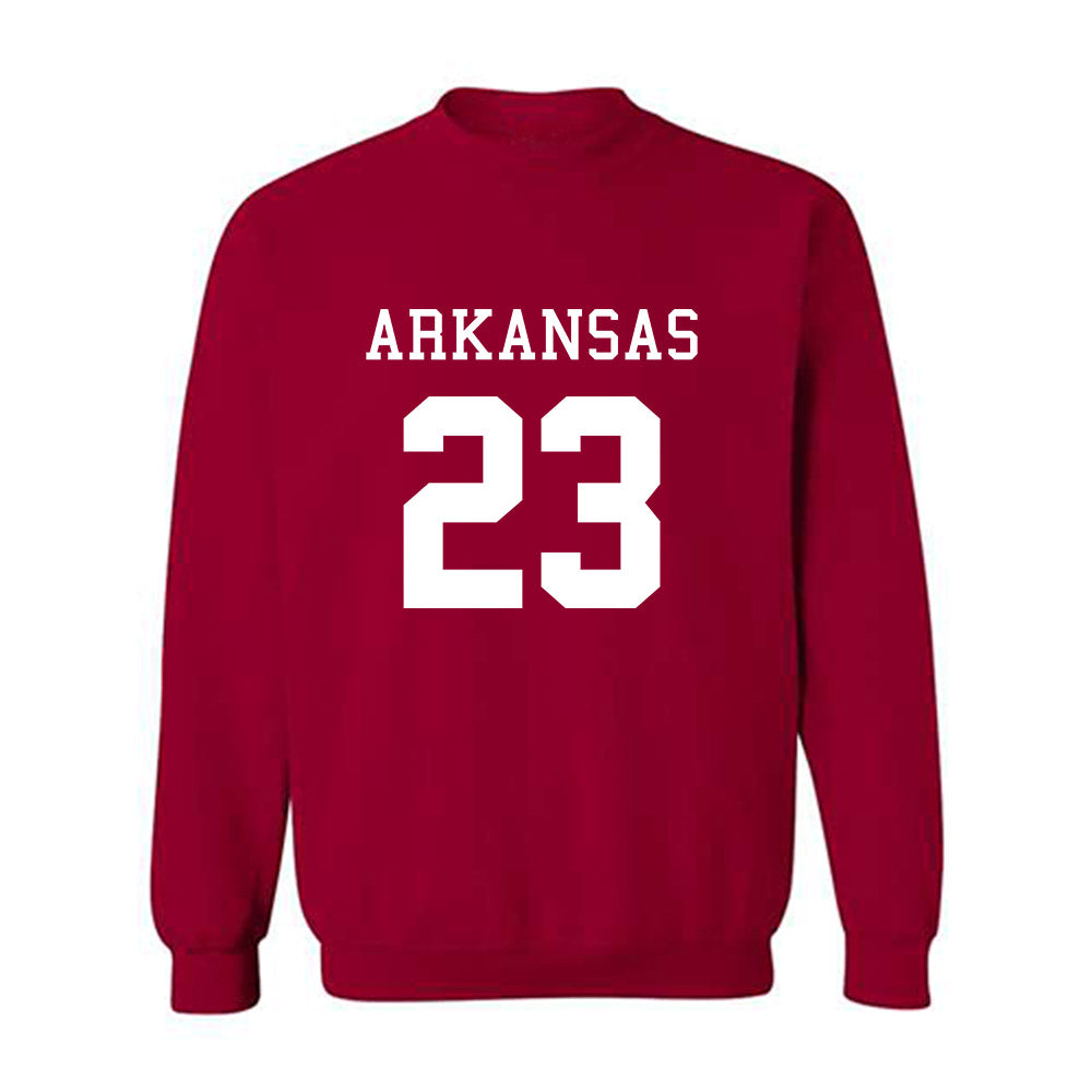 Arkansas - NCAA Football : Ian Williams - Replica Shersey Crewneck Sweatshirt-0
