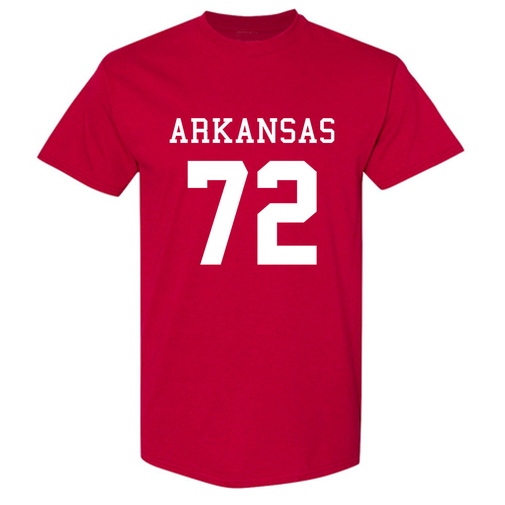 Arkansas - NCAA Football : Tucker Young - Replica Shersey T-Shirt-0