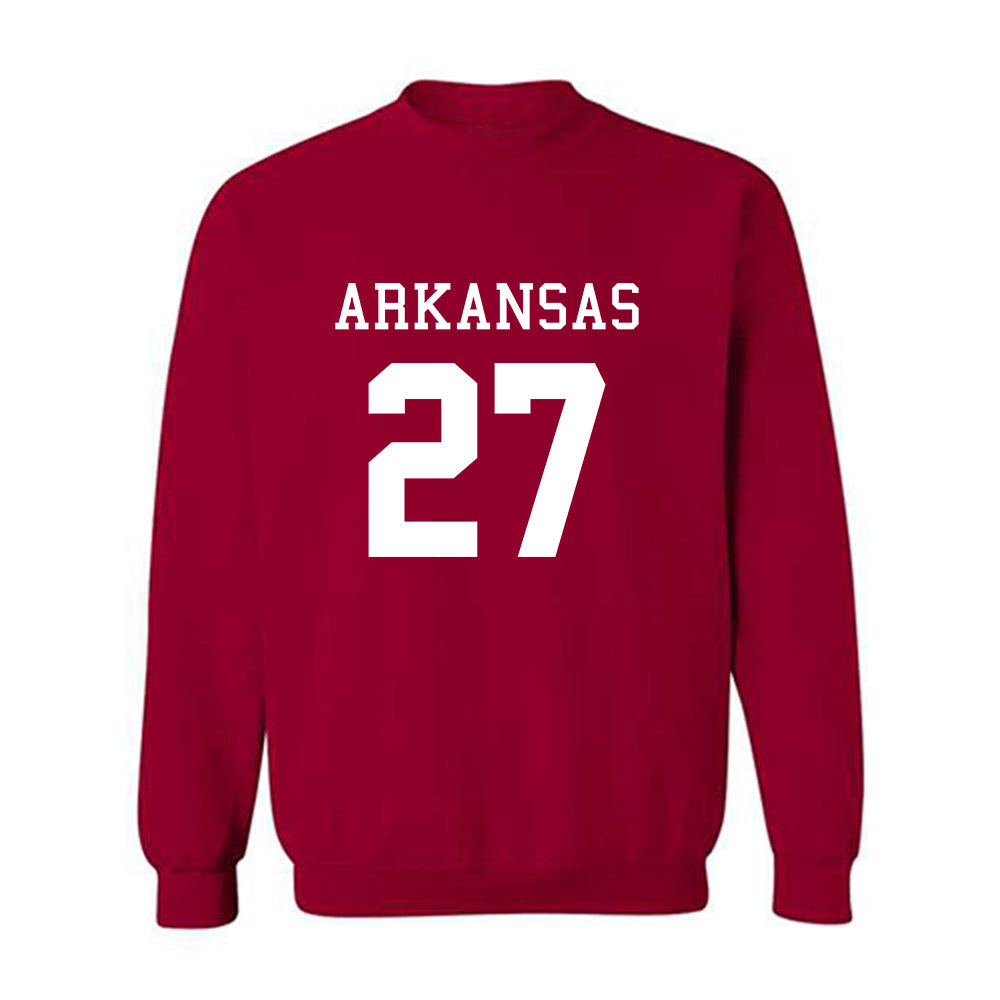 Arkansas - NCAA Football : LaMarcus Hicks II - Replica Shersey Crewneck Sweatshirt-0