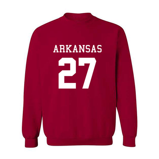 Arkansas - NCAA Football : LaMarcus Hicks II - Replica Shersey Crewneck Sweatshirt-0