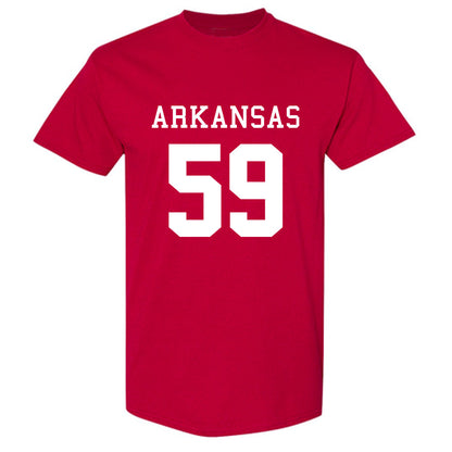 Arkansas - NCAA Football : Max Schmidly - Replica Shersey T-Shirt-0
