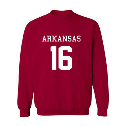 Arkansas - NCAA Football : Ismael Cisse - Replica Shersey Crewneck Sweatshirt-0
