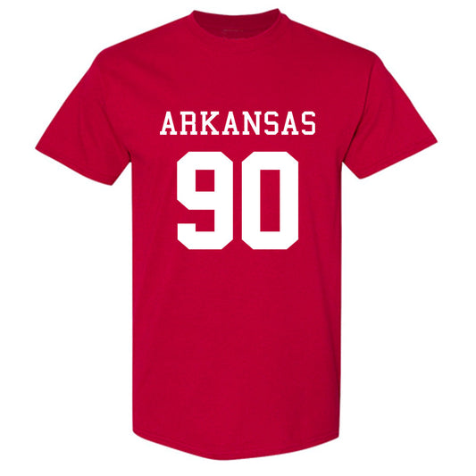 Arkansas - NCAA Football : Caleb Bell - Replica Shersey T-Shirt-0